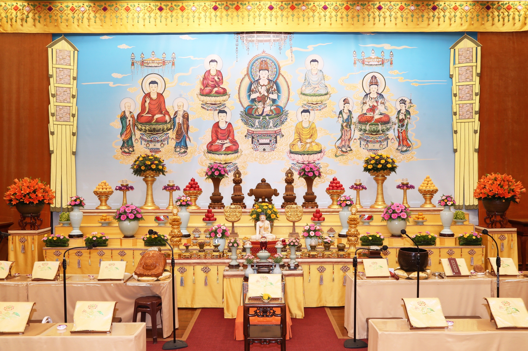 礼药师宝忏法会庄严坛场
