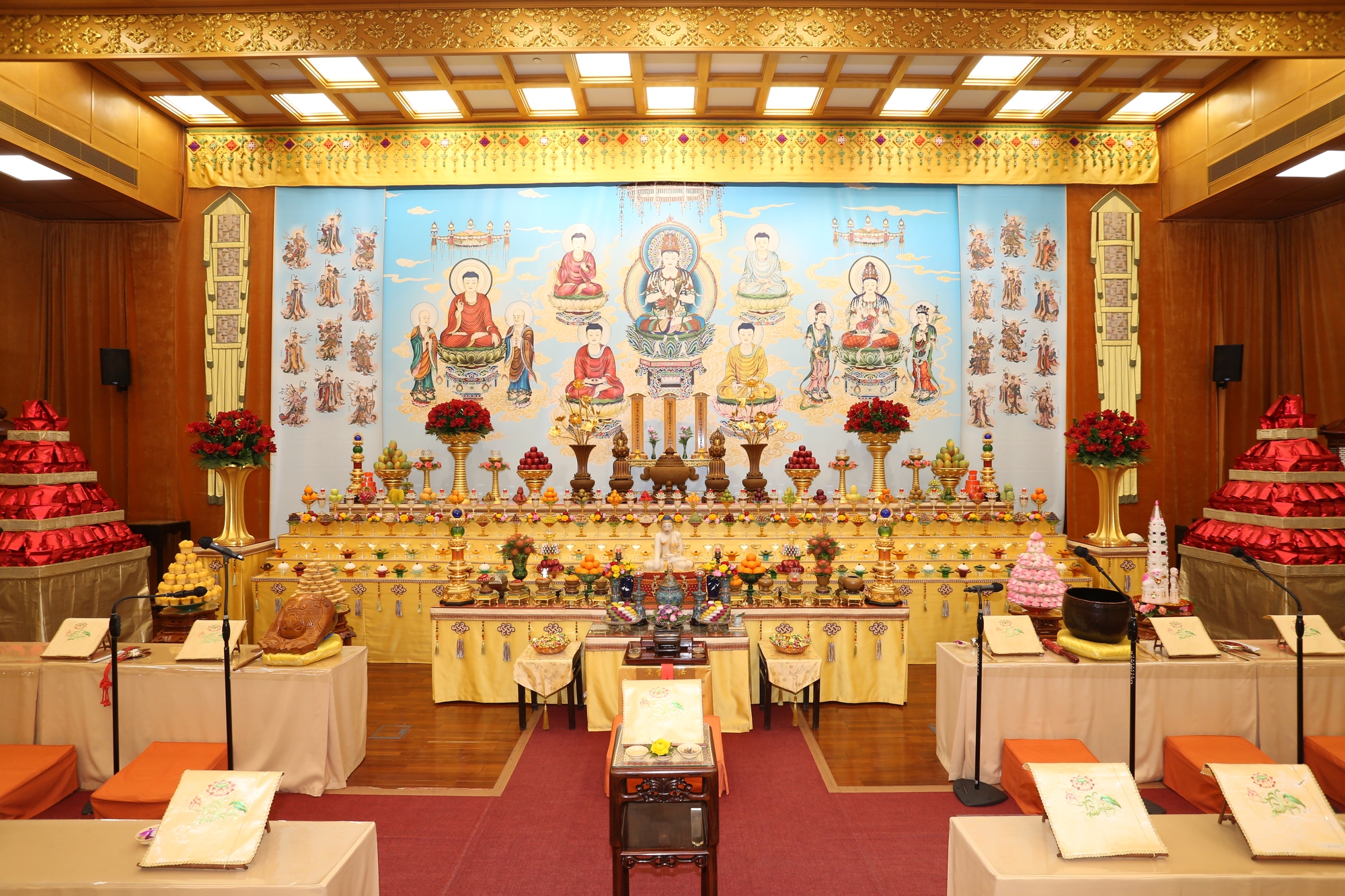 祈福供天法会庄严坛场

